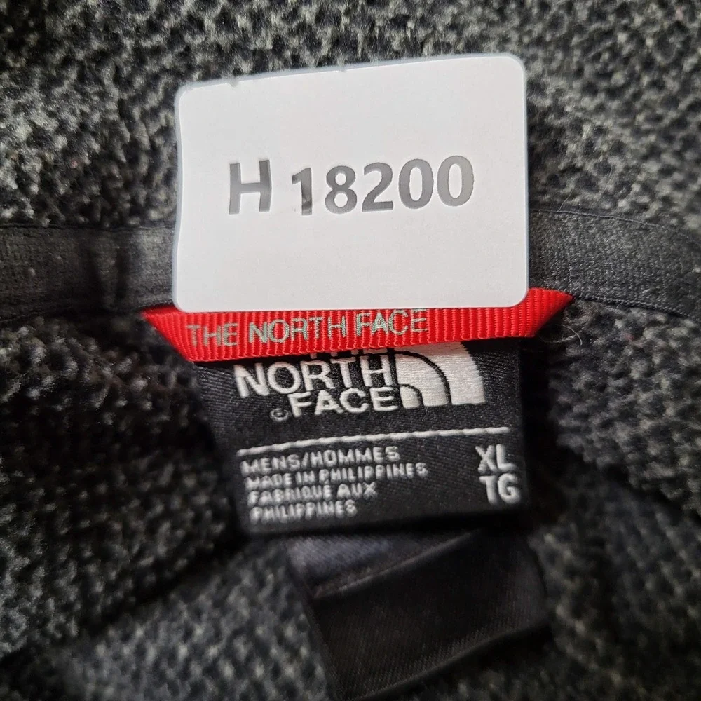 The North Face Men Jacket XL Gray Logo Embroidery NF00C865 Activewear